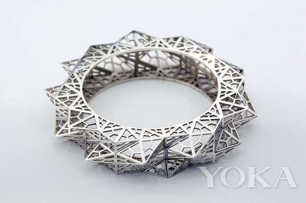 美國品牌Fathom & Form的3D打印首飾。